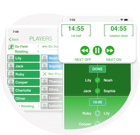 This Sports App makes managing rotations easy